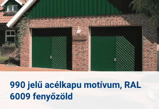 Billenő garázskapu