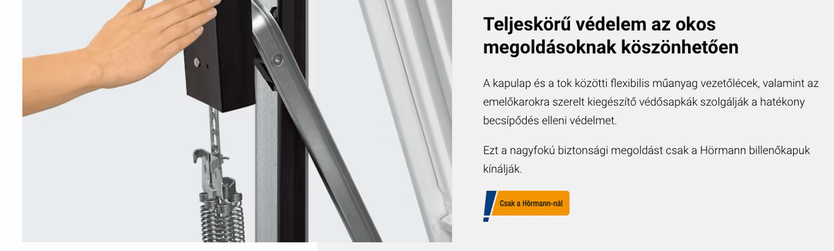 Billenő garázskapu